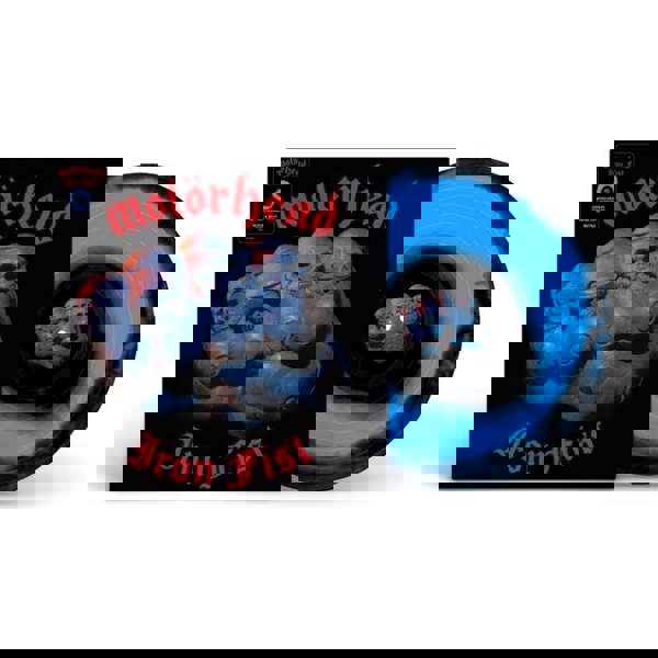 Motorhead 'Iron Fist' (40th Anniversary) LP Black Blue Swirl Vinyl