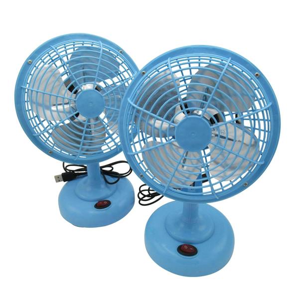 2x Blue Fans