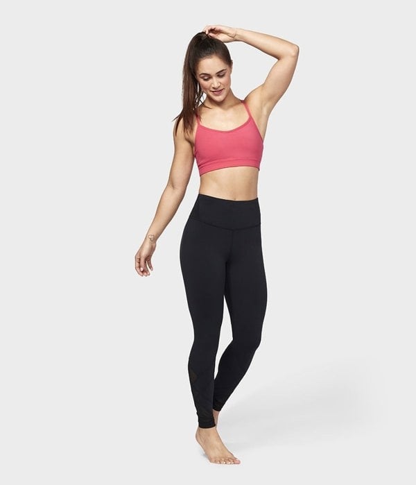 Manduka Movement Mesh Women's Yoga Leggings - Black