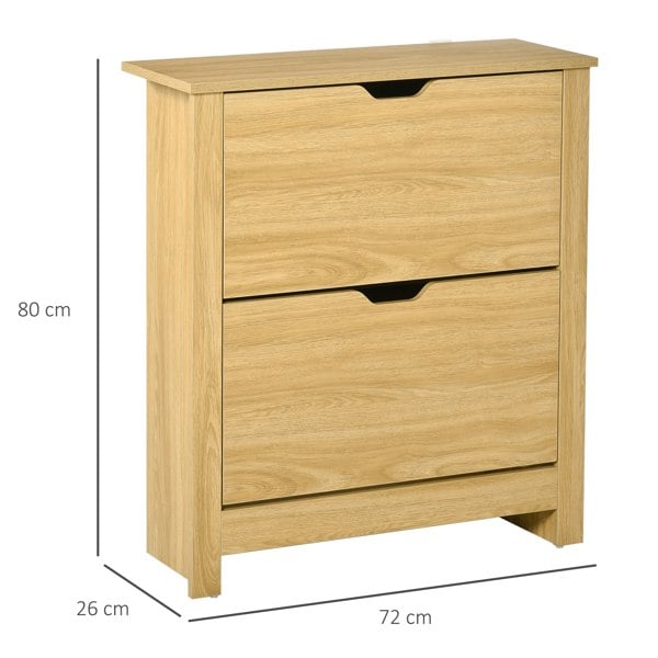 Flip-down Shoe Cabinet
