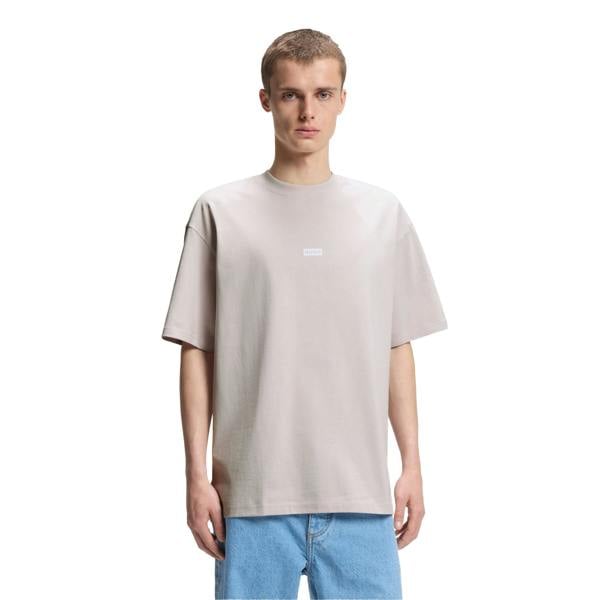 Hugo Boss Mens Nalono Cotton T-Shirt - Purple - 