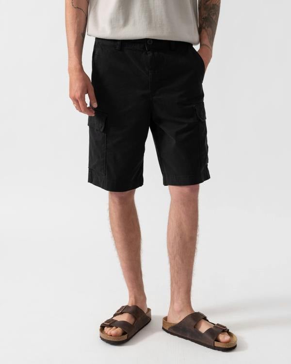 BOSS Orange Sisla Mens Cargo Shorts - Black 001