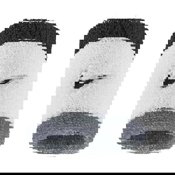 Nike Classic Sweatband (Pack of 2) - White/Grey/Black - 
