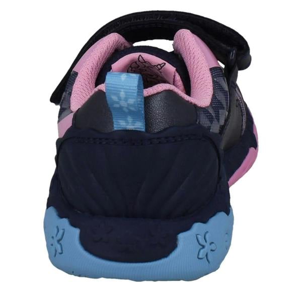 Clarks Girls Clarks Snowflake Detail Casual Trainers Tidal Trail