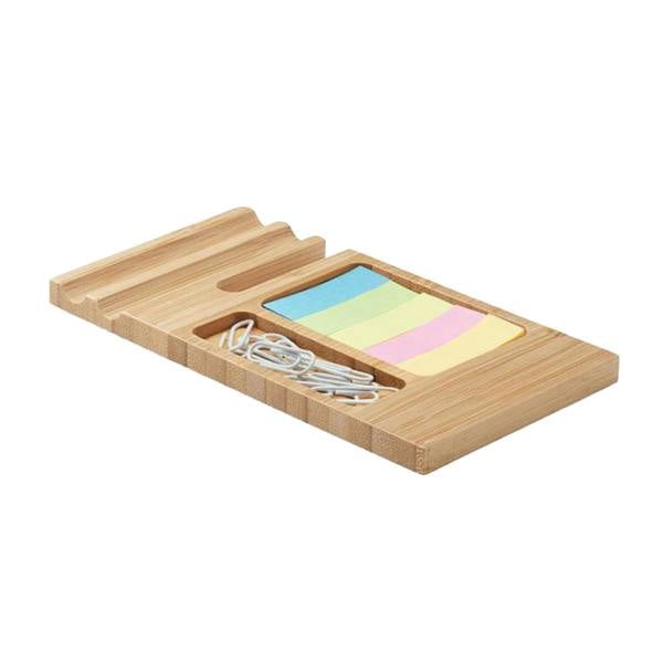MidOcean Trevis Bamboo Mobile Phone Stand - Wood - 