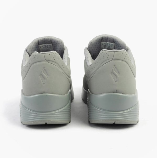 Skechers UNO - STAND ON AIR Mens Trainers Light Grey