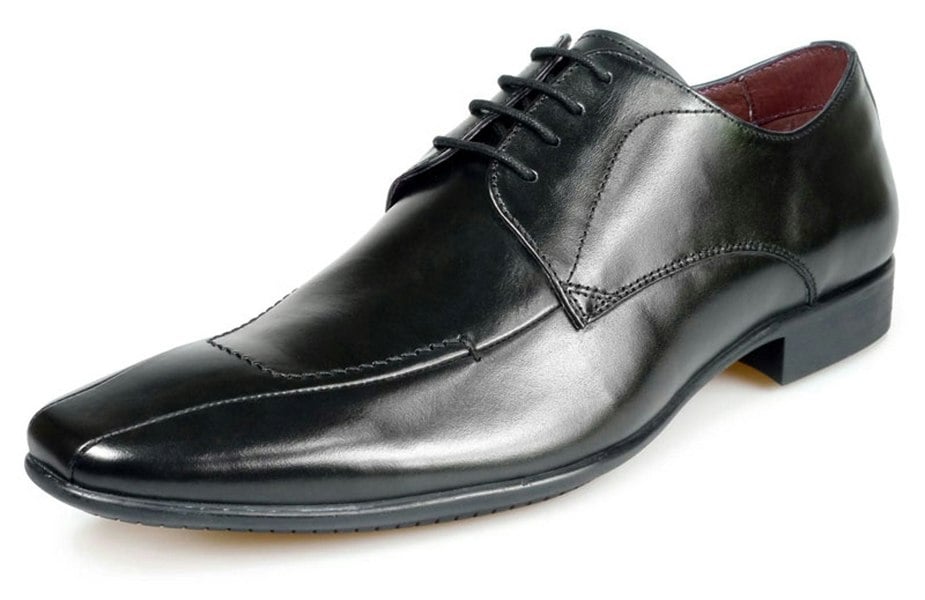 POD Como Pointed Toe Lace Up Casual Formal Mens Leather Shoes