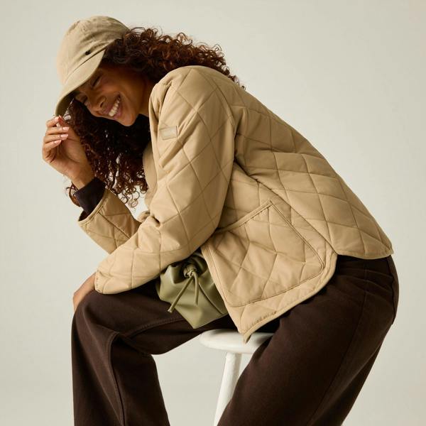 Regatta Womens/Ladies Maia Quilted Padded Jacket - Barleycorn - 