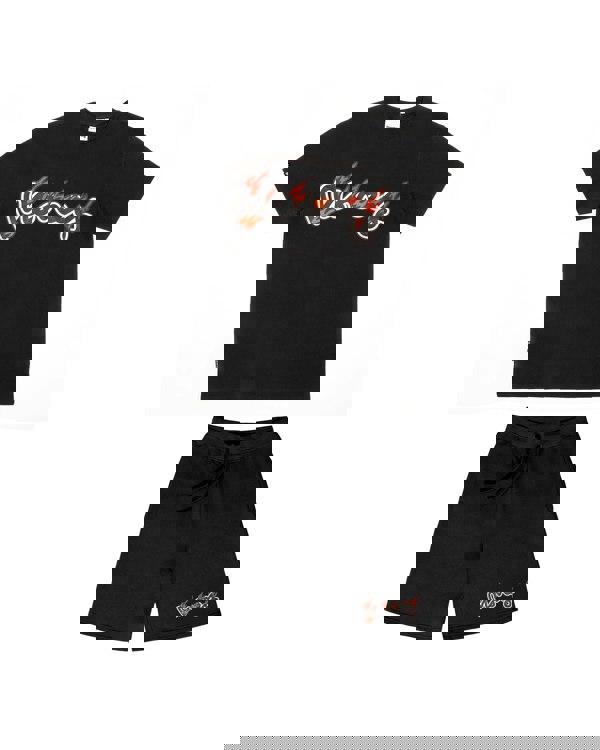 Money Flame Sig Twin Set Black
