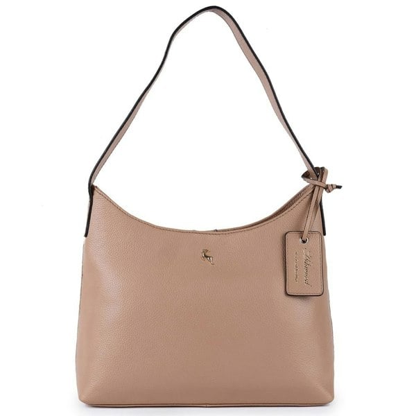 'Splendore di Milano' Real Leather Hobo Shoulder Bag: 64203