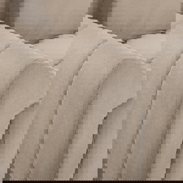 Furnishings For Less Zura Plush Velvet Large 3 Seater Sofa | Cream, Grey or Mocha