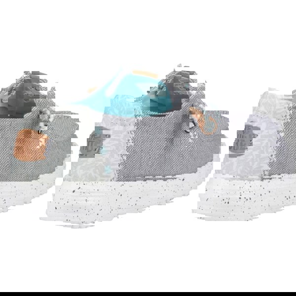 HEYDUDE Wendy Heathered Slub Tropical Shoes - Grey