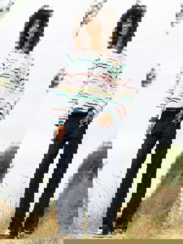 Kite Womens Organic Hermitage Knit Jumper Stripe