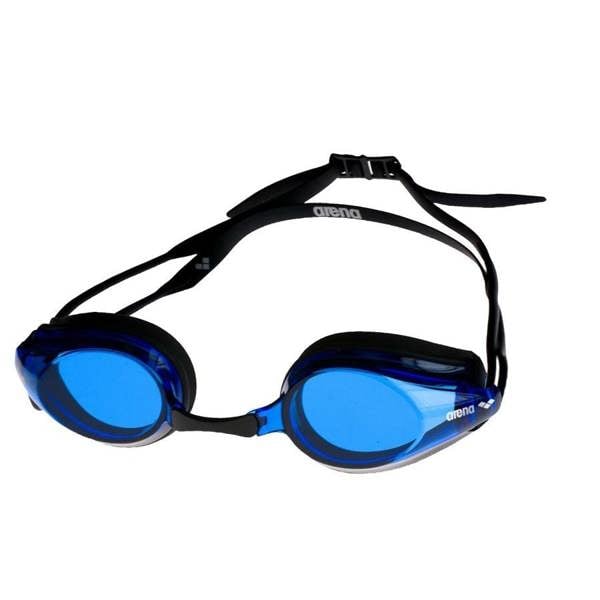Arena Unisex Adult Tracks Clear Swimming Goggles - Blue/Black - 
