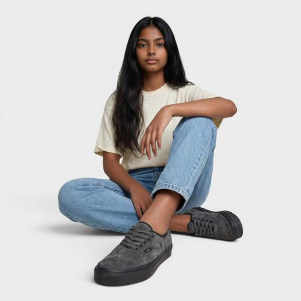Vans Authentic Suede Grey Black
