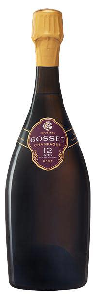 Champagne Gosset, 12 Ans de Cave a Minima Rose NV (Gift Box) 75cl