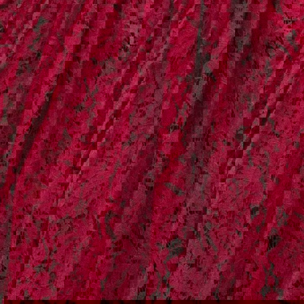 UK Flower Girl Boutique Felicity Couture - Burgundy Lace