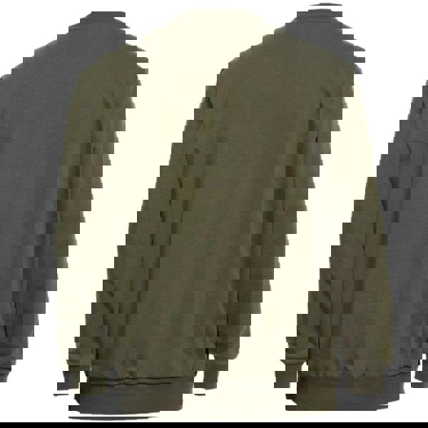 Diesel Mens Faded Dot Logo Sweatshirt - Green - 