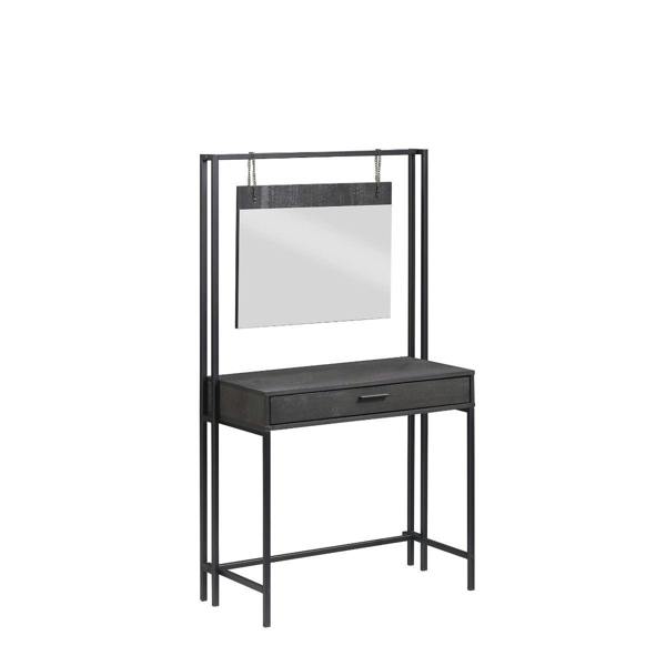 Timber Art Design Zahra Urban Bedroom Dressing Vanity Makeup Table Mirror & Drawer