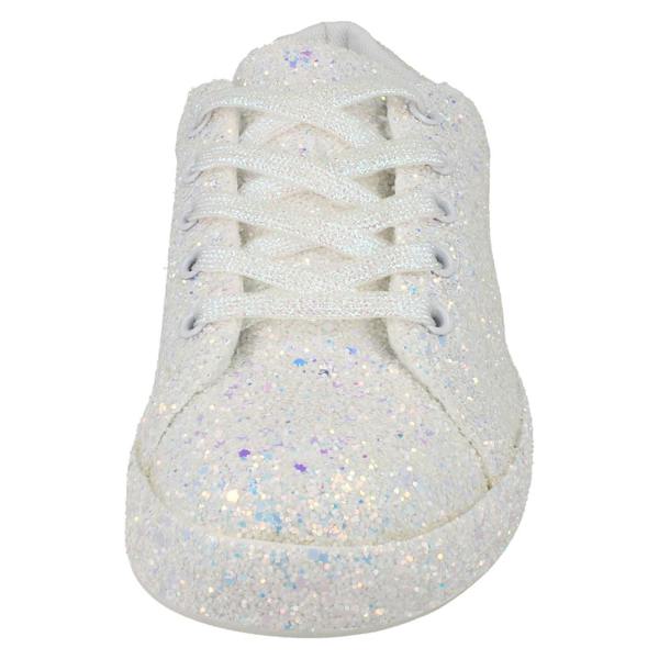Spot On Ladies Spot On Glitter Trainers F7100