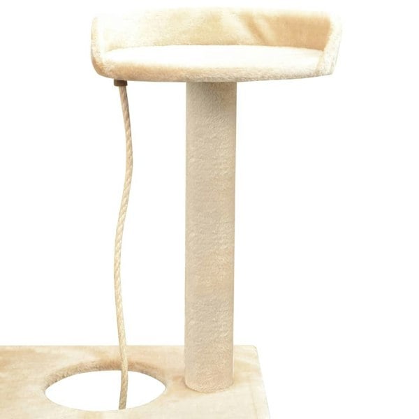 Berkfield Cat Tree with Sisal Scratching Posts 150 cm Beige