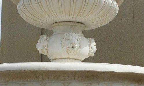 Very Large 3 Tier Lion Head Fountain