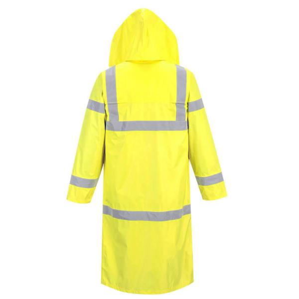 Hi-Vis Rain Coat 122cm Portwest