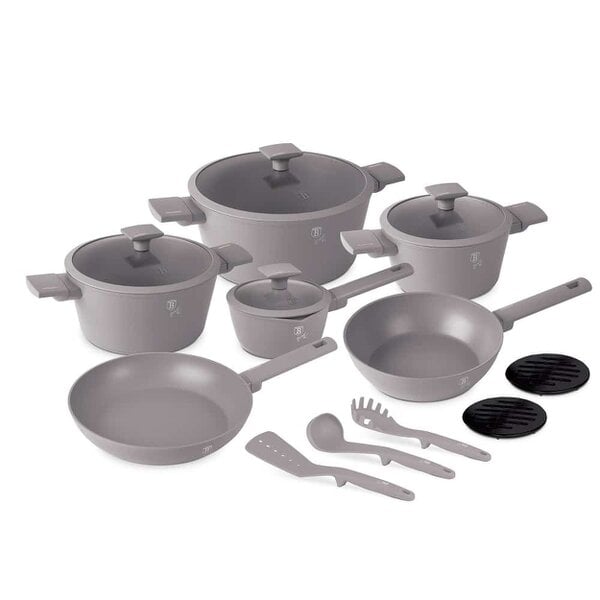 Berlinger Haus 15 pcs Cookware Set Berlinger Haus BH8111 Taupe