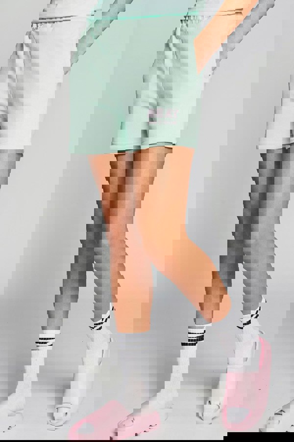 Beat Girlz Club Arabia Sweat Shorts - Mint