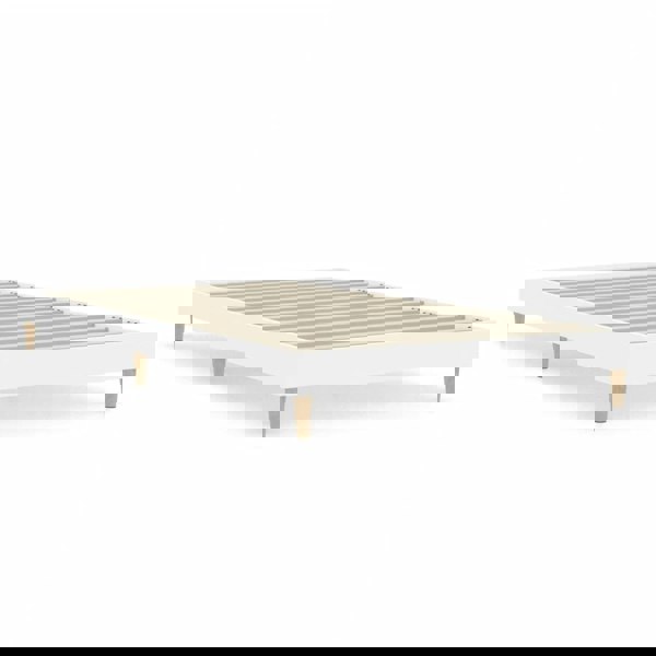 Berkfield Bed Frame White 90x200 cm Engineered Wood