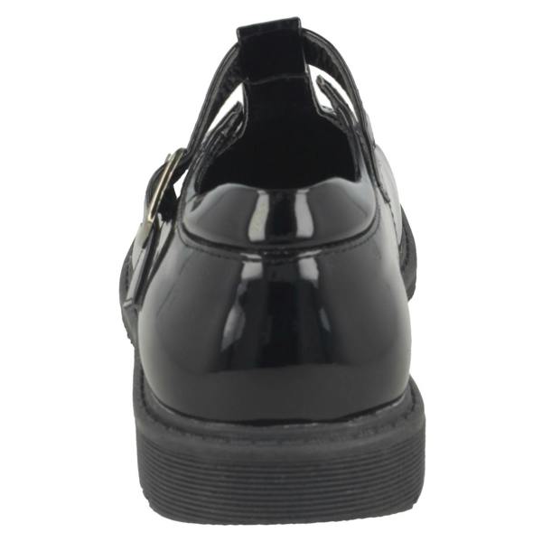 Cool For School Girls Cool For School T-Bar Buckle School Shoes H2433