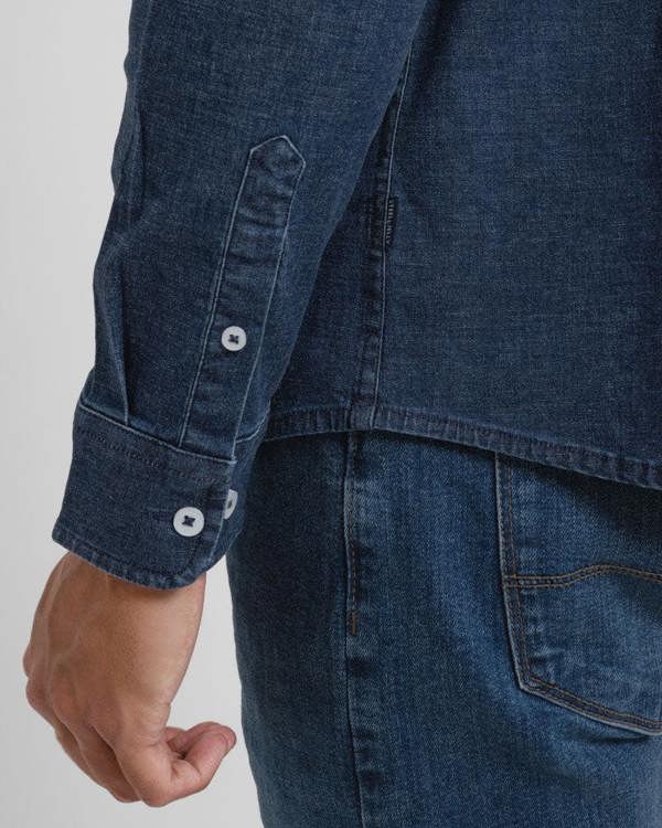 Steel & Jelly Bruera - Denim Long Sleeve Shirt