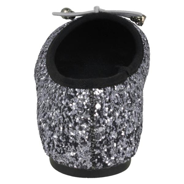 Spot On Girls Spot On Flat Glitter Ballerinas