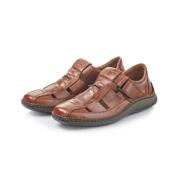 Rieker 05284 Fisherman Sandals   in  Brown