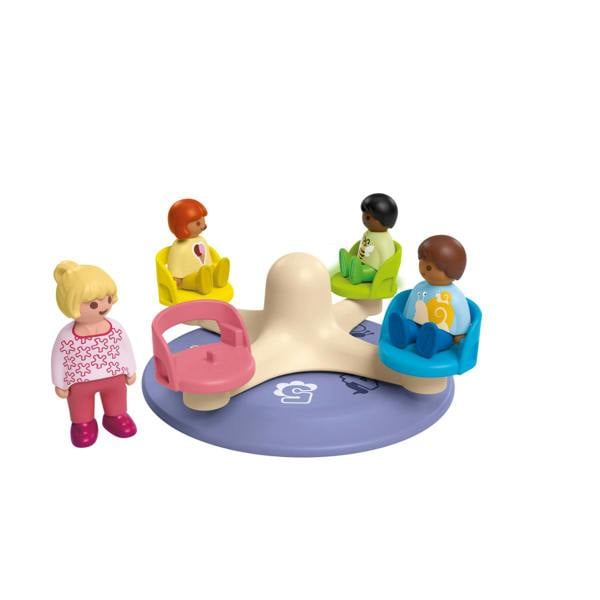 Playmobil JUNIOR: Number-Merry-Go-Round - 71701 Playset