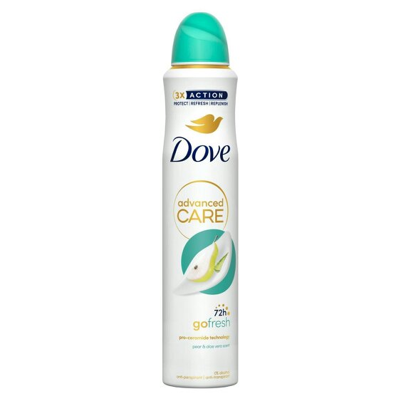 Dove Anti-perspirant Deodorant Go Fresh Pear & Aloe Vera 72H Protection 200ml