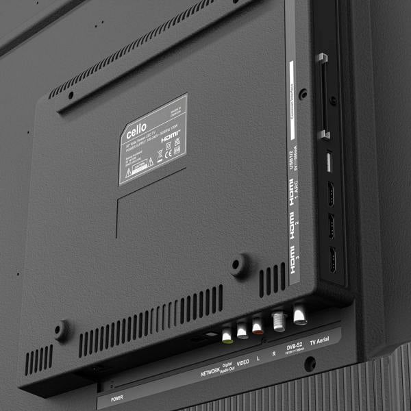 Cello 50 inch Cello - Tizen Samsung OS Plus 4K UHD TV with Frameless Bezel