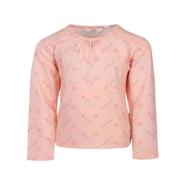 Trespass Girls Bird Long-Sleeved Top - Pink - 