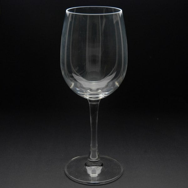 Glyptic Glass Art Giraffe Crystal Wine Glass - Hand Etched/Engraved Gift