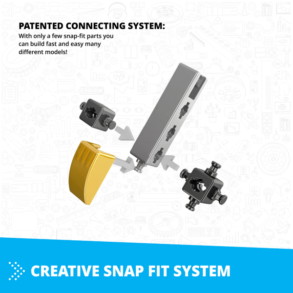 Engino Inventor Mechanics: Tipper Truck with 5 bonus models