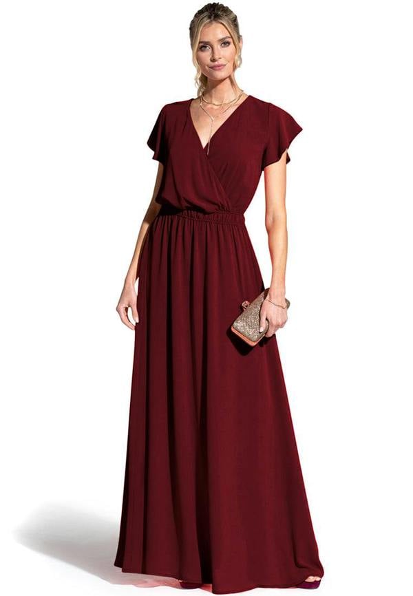HotSquash Chiffon Maxi Dress