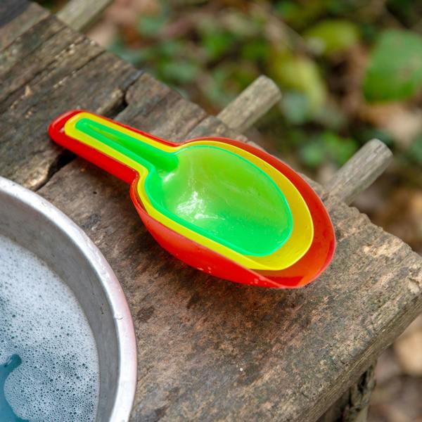 tickit Translucent Colour Nesting Scoops