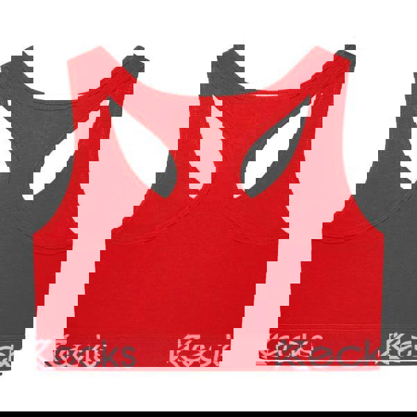 Kecks Red Modal Sports Bralette