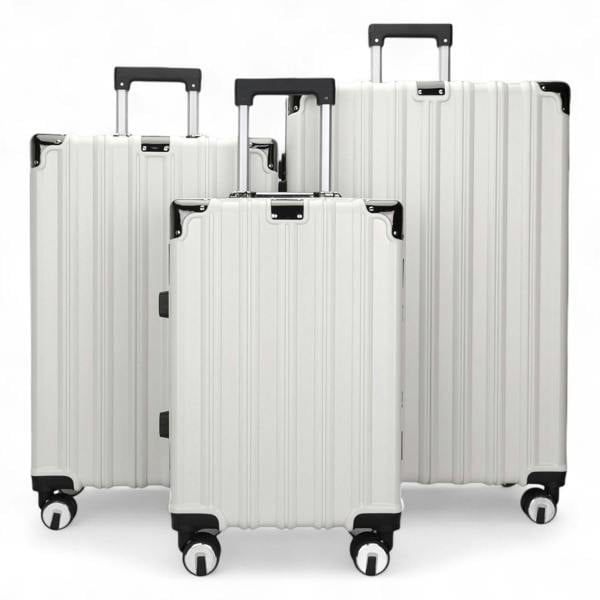 Infinity Luggage Hardshell Suitcase Set Robust 8 Wheel Cabin Luggage Suitcases
