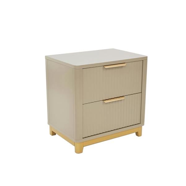 Cabinet Bits Molino 2 Drawer  Bedside Table