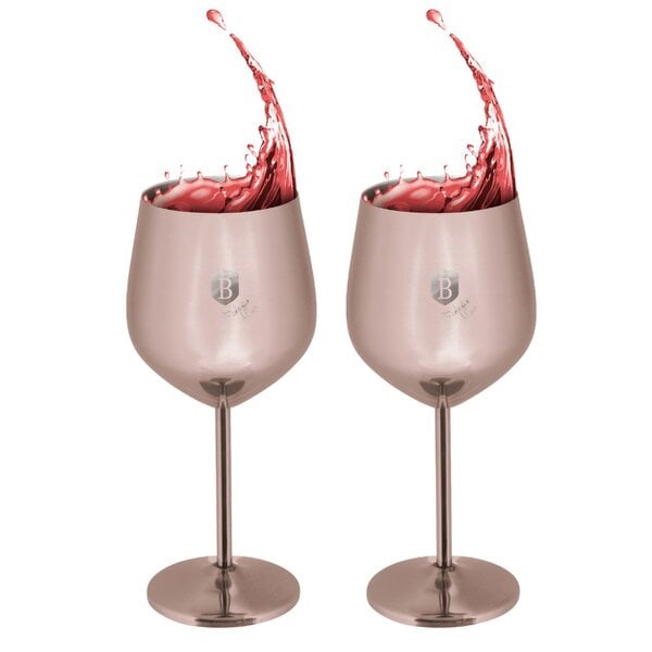 Berlinger Haus 2 pcs metal wine glass set Berlinger Haus BH8658