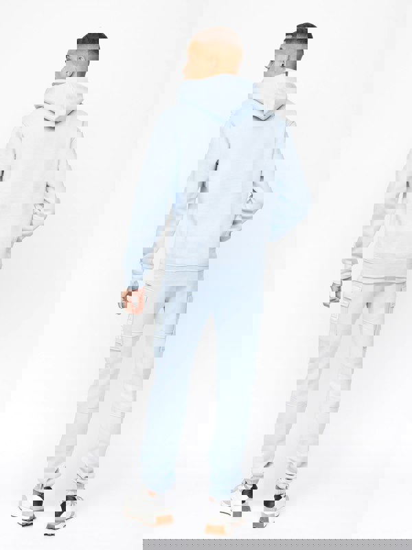 Crosshatch Holdouts Hoodie Light Blue