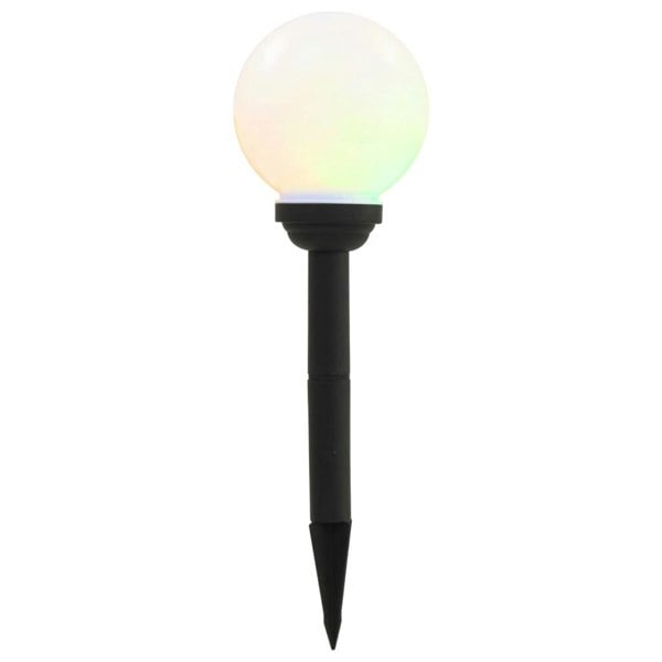 Berkfield Outdoor Solar Lamps 4 pcs LED Spherical 15 cm RGB
