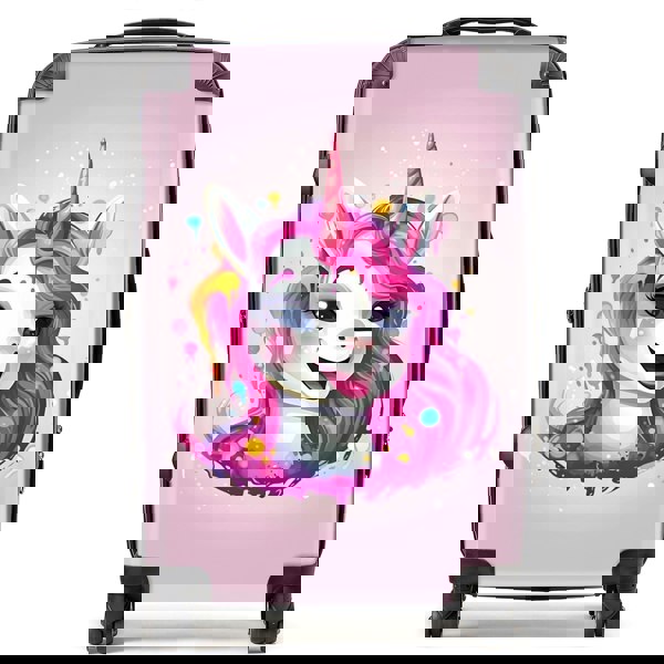 Warren Reed Happy Unicorn Splashart Suitcase