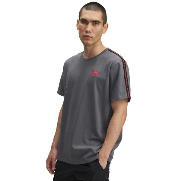 Under Armour Mens Icon Regular T-Shirt - White Castlerock - 